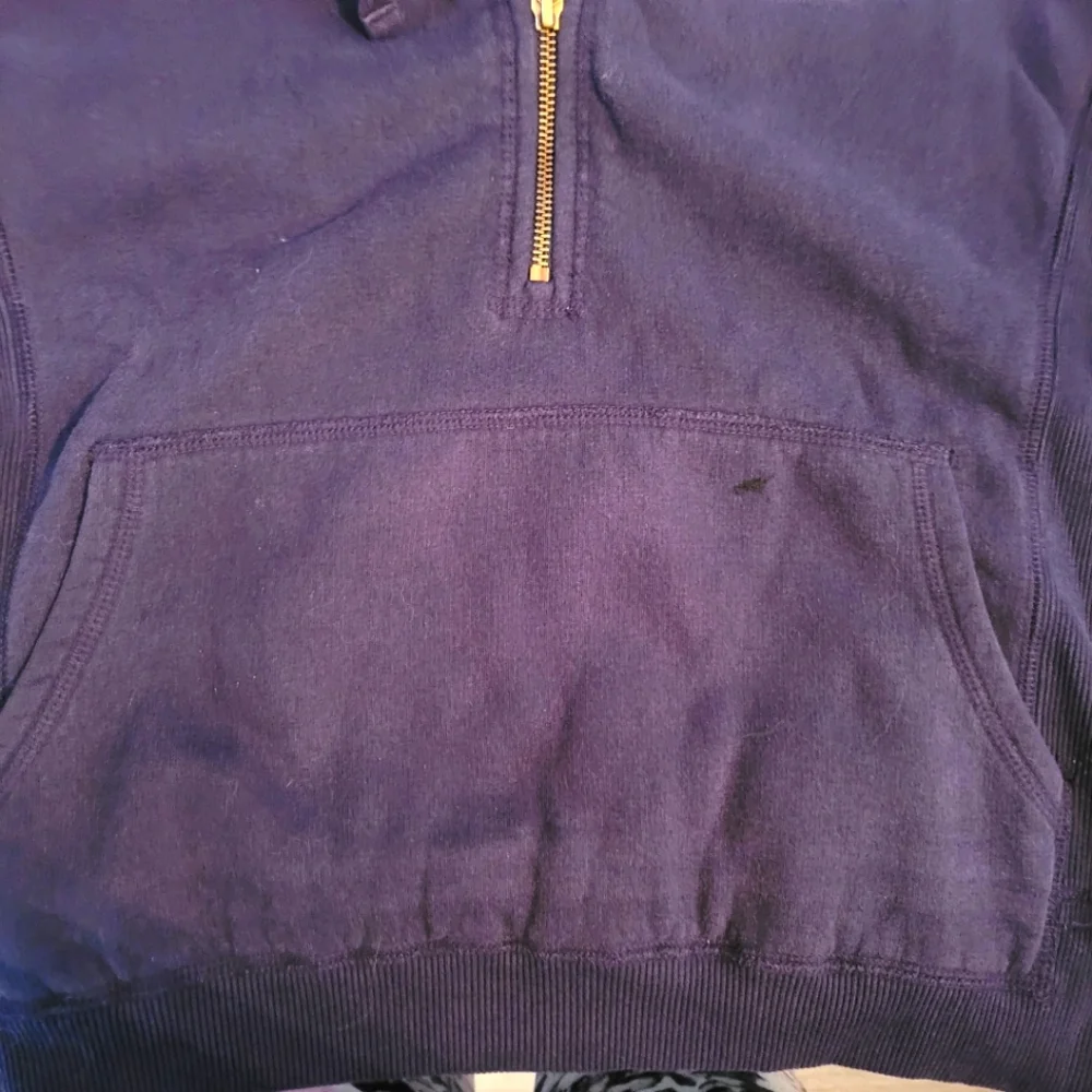 Tommy Hilfiger | Navy Hoodie with Fax Fur Hood - Picture 5 of 7